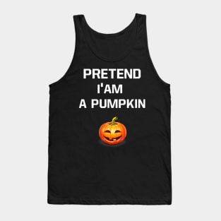 halloween funny pumpkin Tshirt for men and women Tank Top